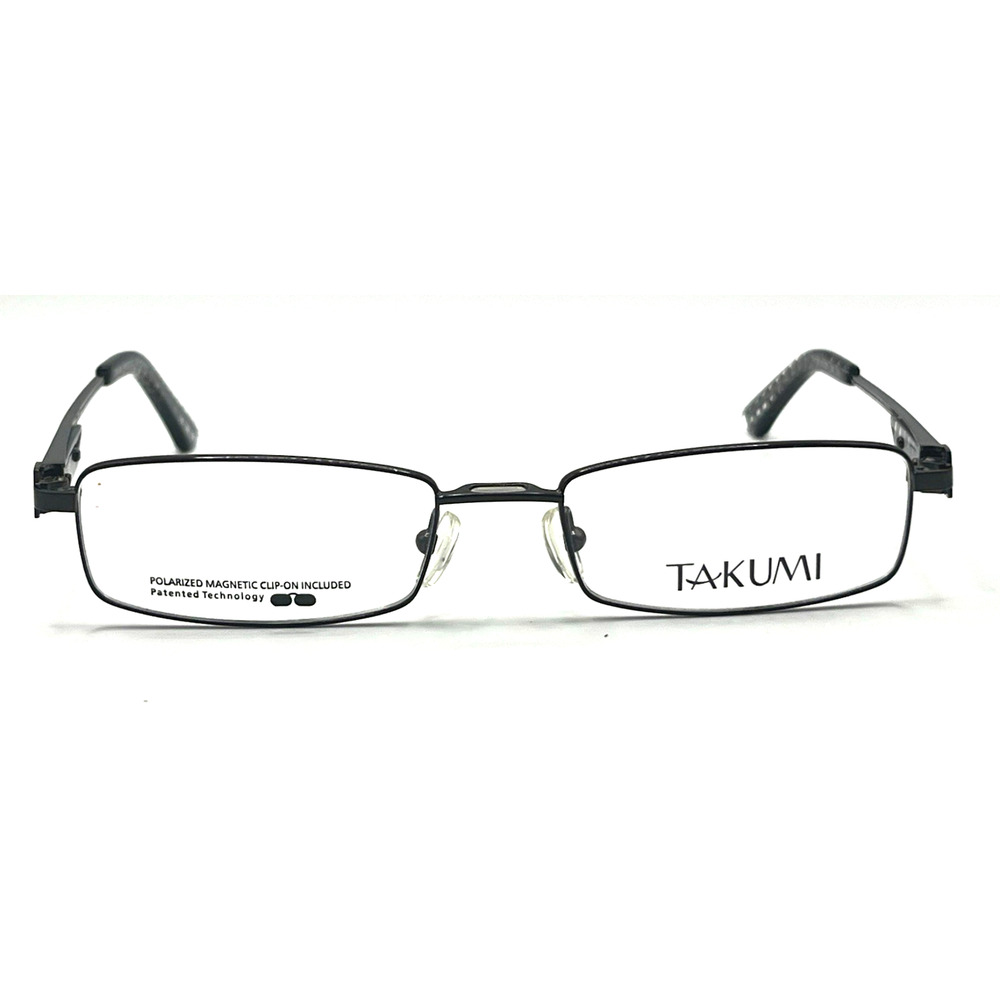 TAKUMI T9708 BROWN EYEGLASSES SUNGLASSES FRAMES 50-17-135